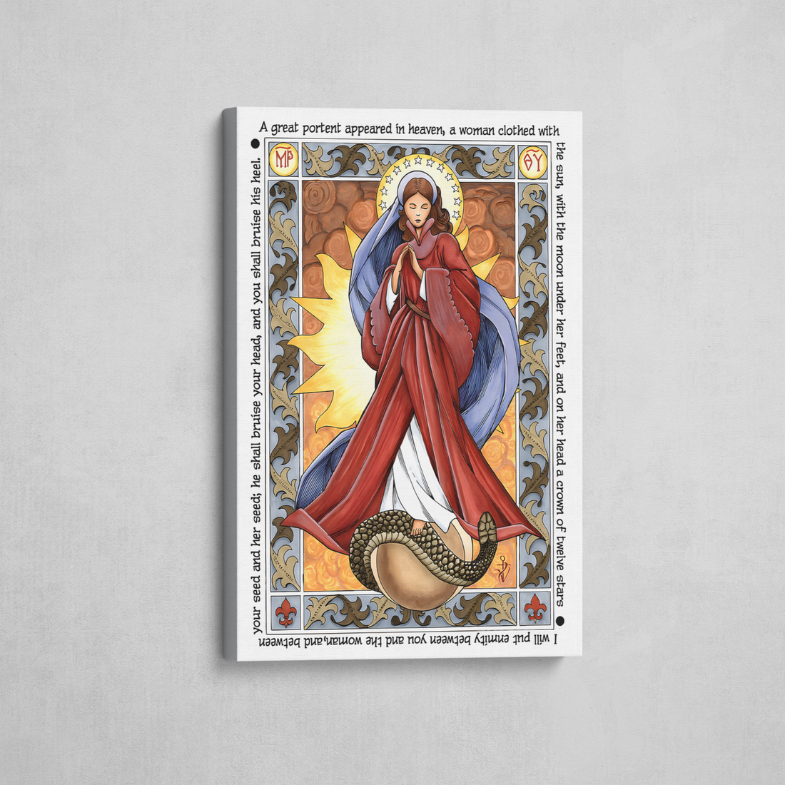 Immaculate Conception Premium Canvas Gallery Print