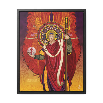 God Heals (Saint Raphael) Gallery Canvas Wall Art Print