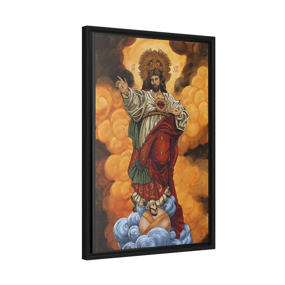 The Sacred Heart Gallery Canvas Wall Art Print