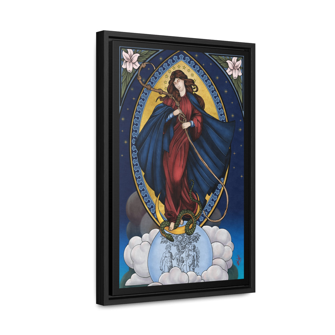 Mary Untier of Knots Gallery Canvas Wall Art Print